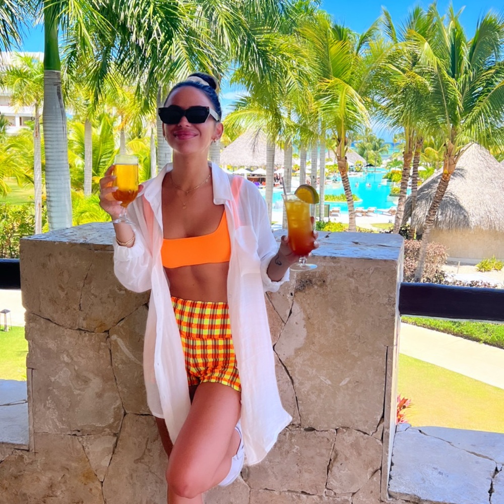 Montce Neon Plaid Shorts